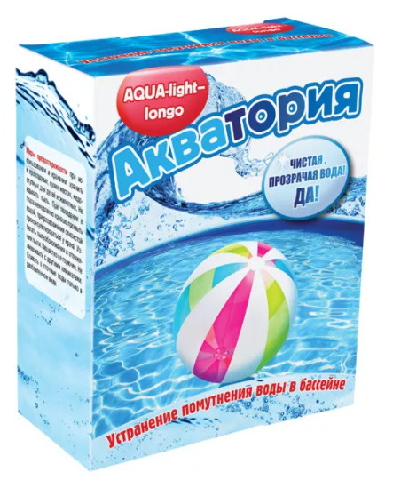 Акватория AQUA light longo для устранения помутнения воды в бассейне  #1