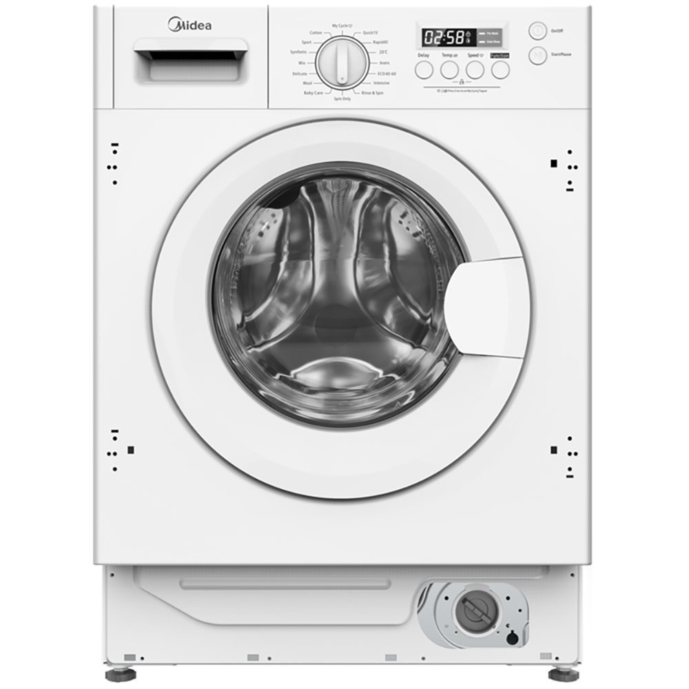 Встраиваемая стиральная машина Midea MFGLW80B/W #1