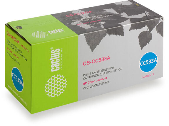 Картридж CC533A (304A) Magenta для принтера HP Color LaserJet CM2320; CM2320fx; CM2320fxi  #1