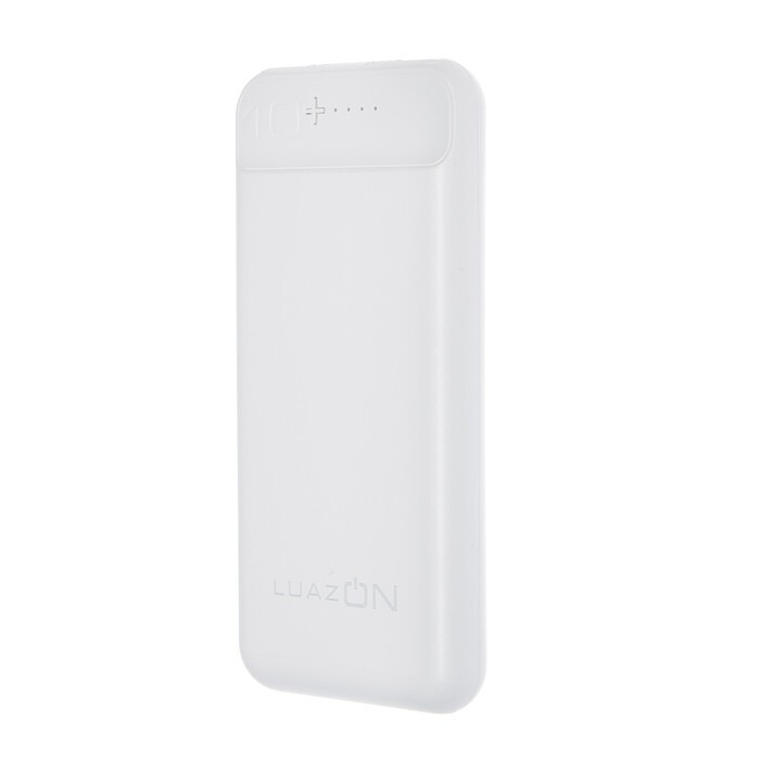 Повербанк LuazON PB-29, Li-Pol, 10000 мАч, 2 USB, Type-C, microUSB, 2.1 A/1 A #1