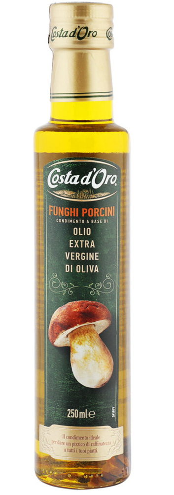 Costa d'Oro Extra Virgin масло оливковое нерафинированное со вкусом и ароматом белых грибов, 250 мл  #1