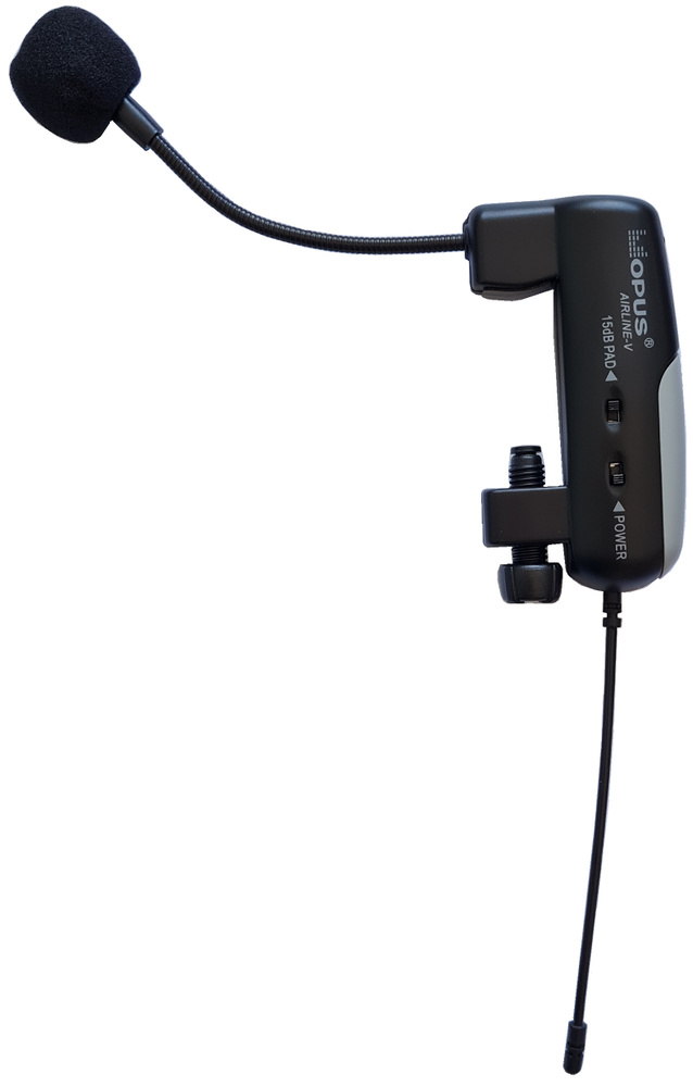 Микрофон для АСМР Opus AIRLINE-V 16-канальная радиосистема для скрипки ...