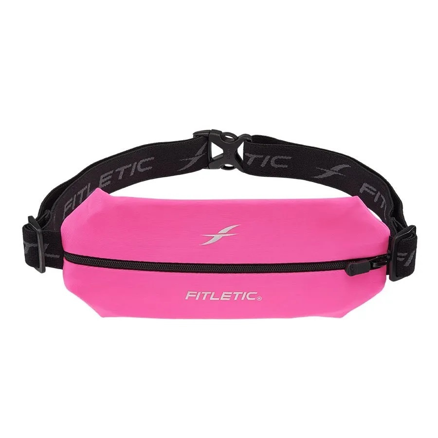 Беговая сумка на пояс Fitletic Mini Sport Belt, цвет неоновый розовый  #1