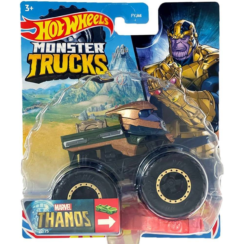 Машинка Hot Wheels Монстр Трак Thanos 22/75 #1