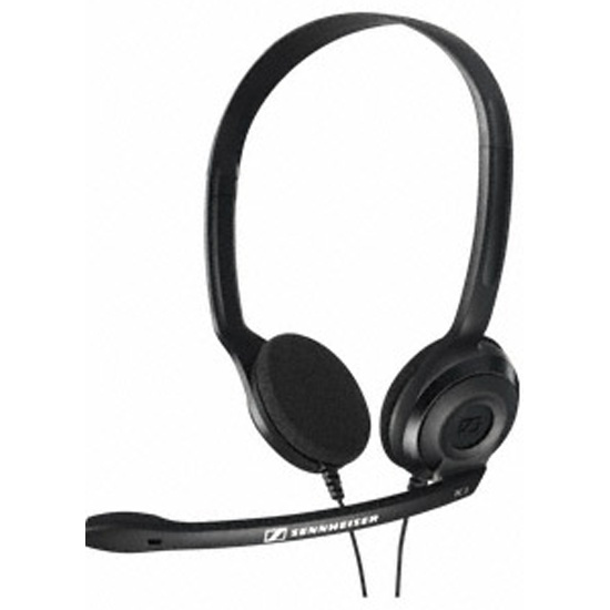 Sennheiser Наушники проводные с микрофоном, 3.5 мм, черный #1