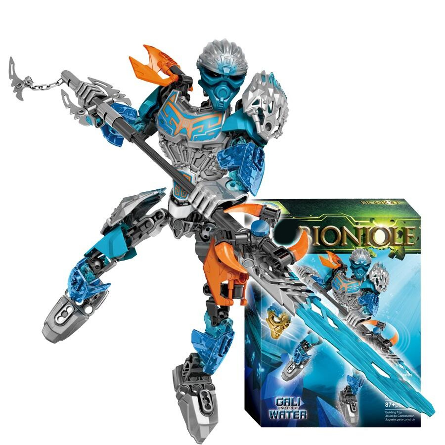 Конструктор Бионикл Bionicle Biorobots (Биоробот) 610-3 Гали - Объединительница Воды совместим с Лего #1