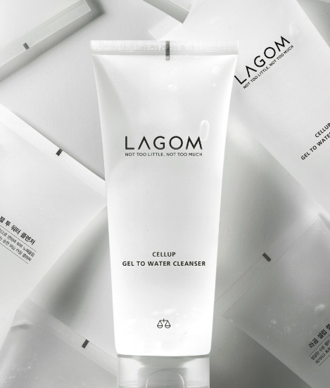 Lagom Гель для умывания лица нежный и мягкий, очищающий гель, средство для очищения кожи 30мл Cellup #1