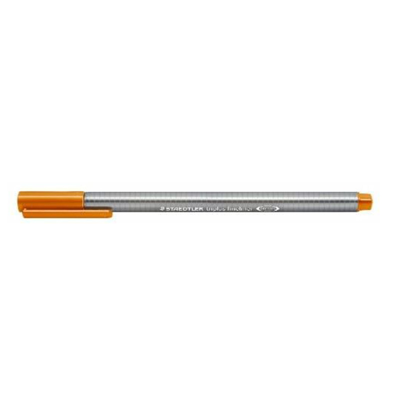 Ручка капиллярная Staedtler Triplus, одноразовая, 0.3 мм Неон оранжевый  #1