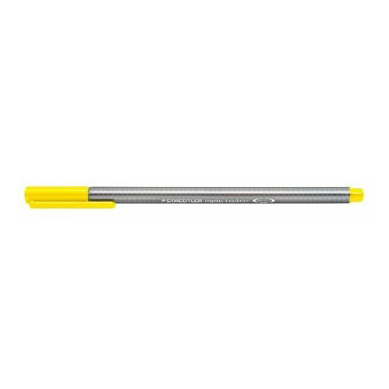 Ручка капиллярная Staedtler Triplus, одноразовая, 0.3 мм Ярко-желтый  #1