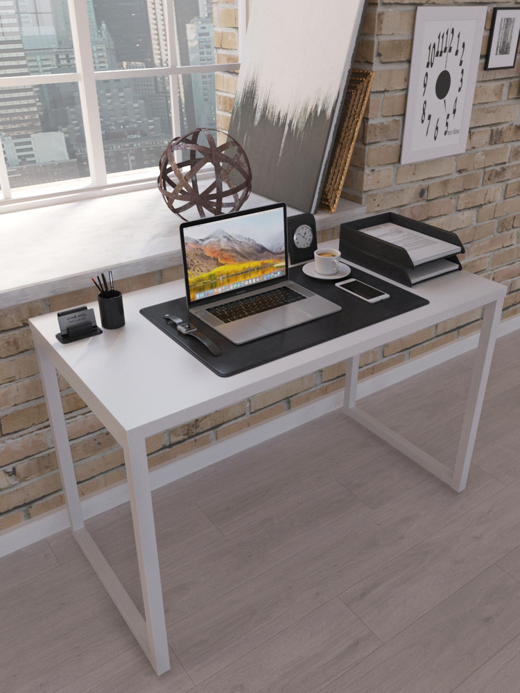 Письменный стол в стиле лофт, Компьютерный стол Wood Country , журнальный, офисный, учебный, 90*60*75. #1