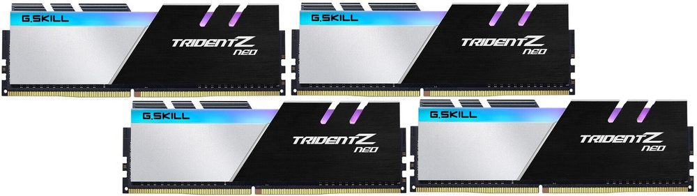 G.Skill Оперативная память TRIDENT Z Neo RGB F4-3200C16Q-64GTZN 4x16 ГБ (F4-3200C16Q-64GTZN)  #1