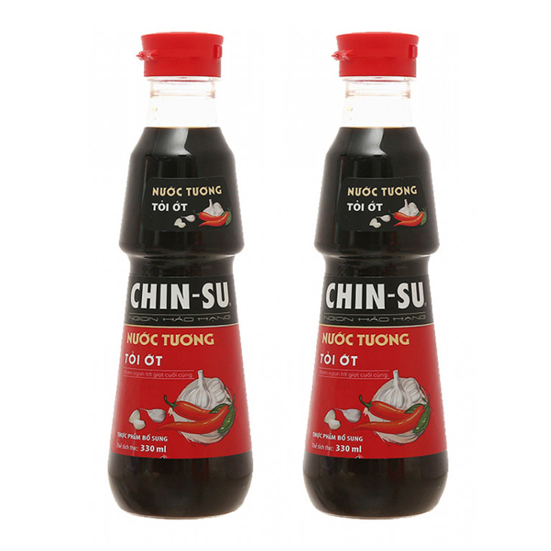 Соевый соус Chin-Su с перцем и чесноком (2 шт. по 330 мл), Вьетнам  #1