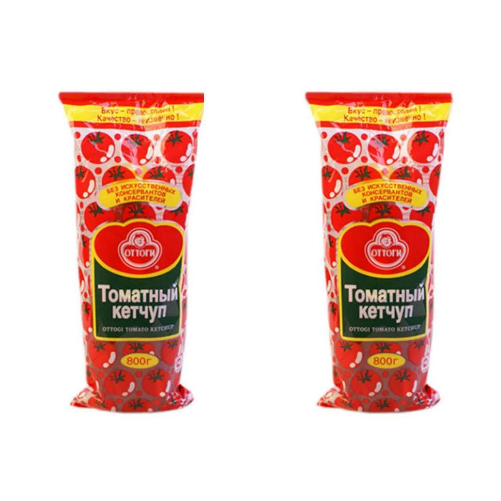 Кетчуп Ottogi Tomato Ketchup 800 г, 2 шт #1