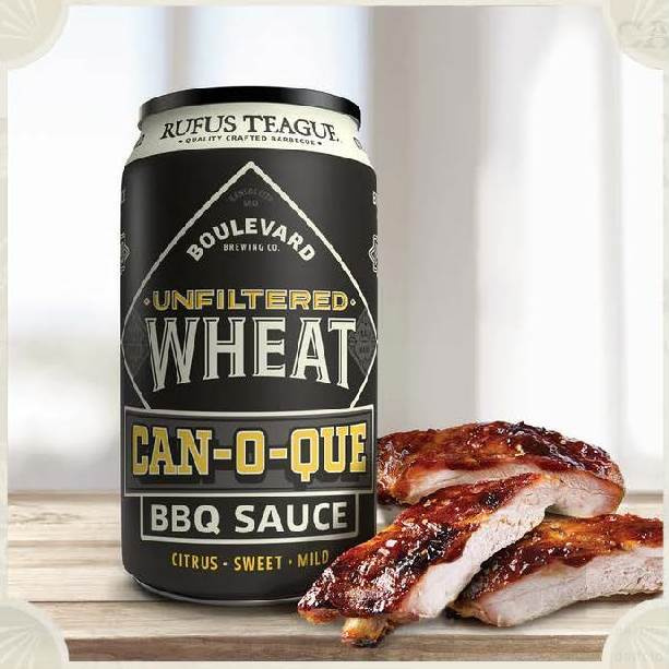 Соус томатный Rufus Teague "Can-O-Que UNFILTERED WHEAT BBQ SAUCE", ж/б 382гр  #1