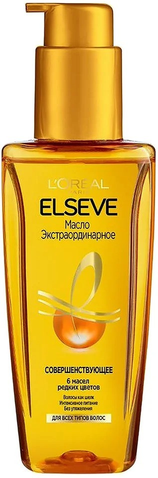 Масло для волос Elseve 6 масел Экстраординарное 100мл 2 шт #1
