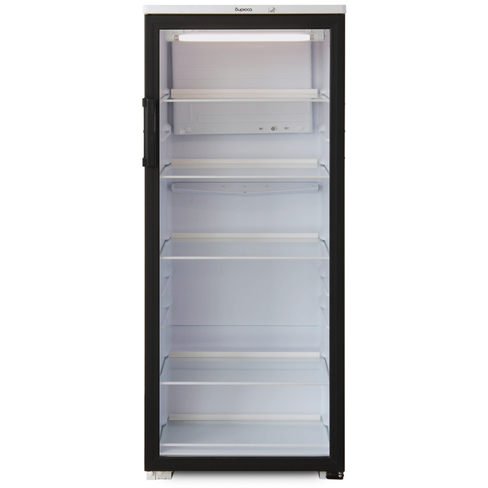 Холодильник БИРЮСА B290 290л черная витрина #1