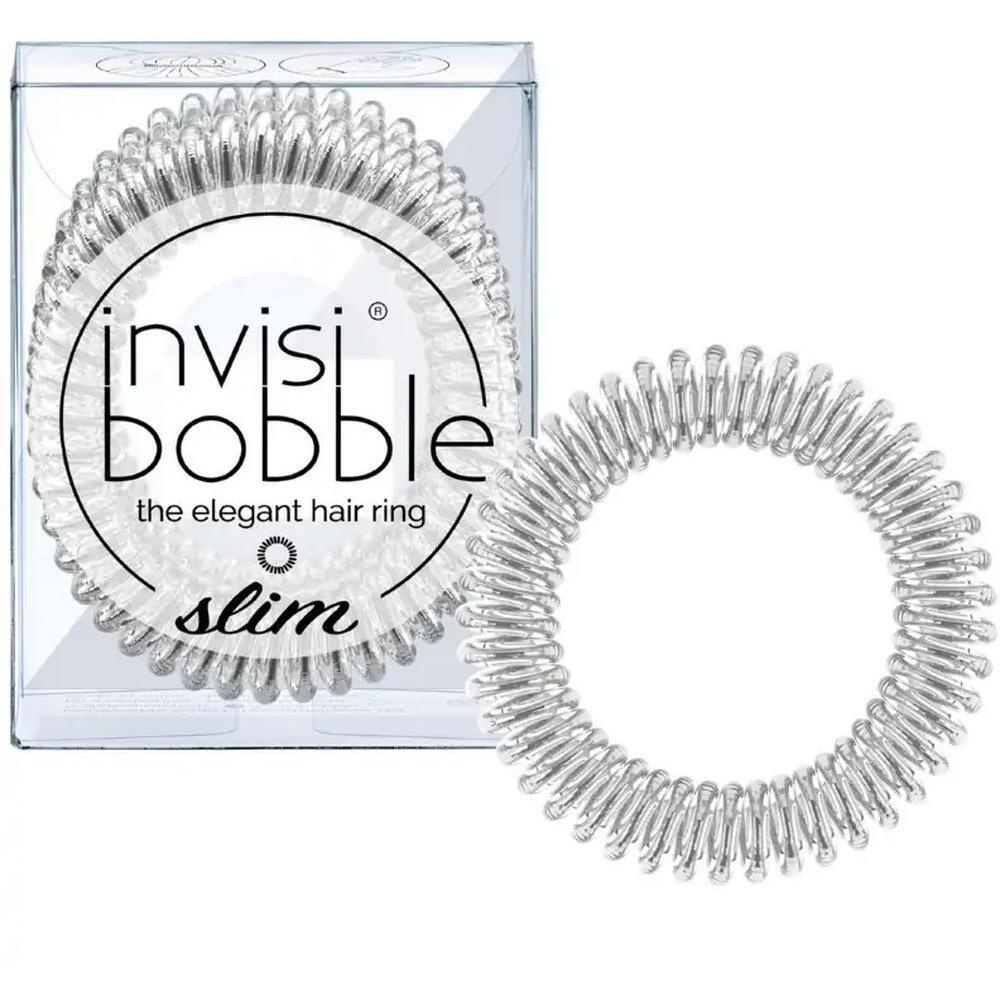 Invisibobble Резинка-браслет для волос SLIM Chrome Sweet Chrome #1