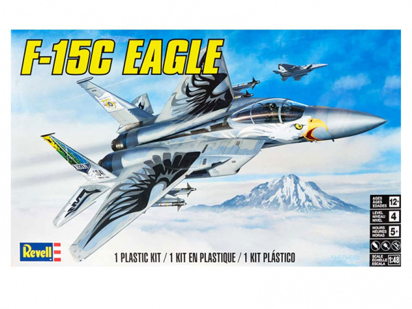 Сборная модель Revell 15870RE Истребитель McDonnell Douglas F15C Eagle #1