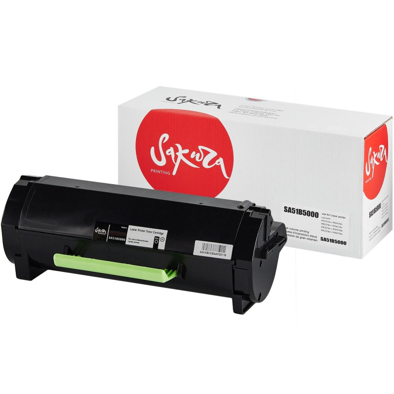 Картридж лазерный SAKURA 51B5000 чер. для Lexmark MS317dn/ MS417dn/ MS517dn #1