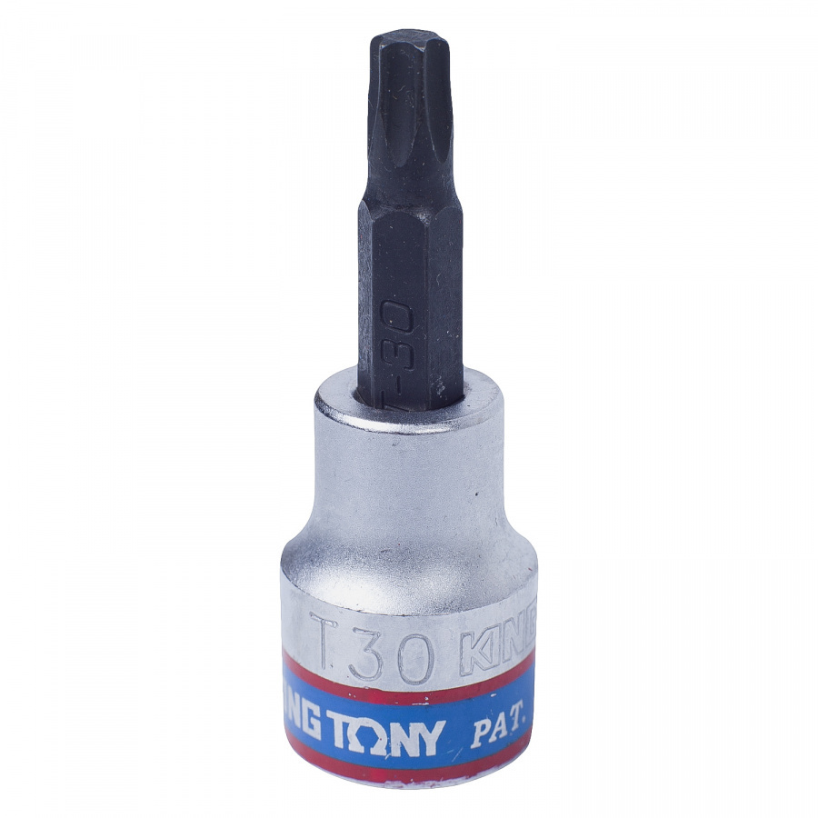 Насадка (бита) торцевая 3/8", TORX, T30, L 50 мм KING TONY 302330 #1