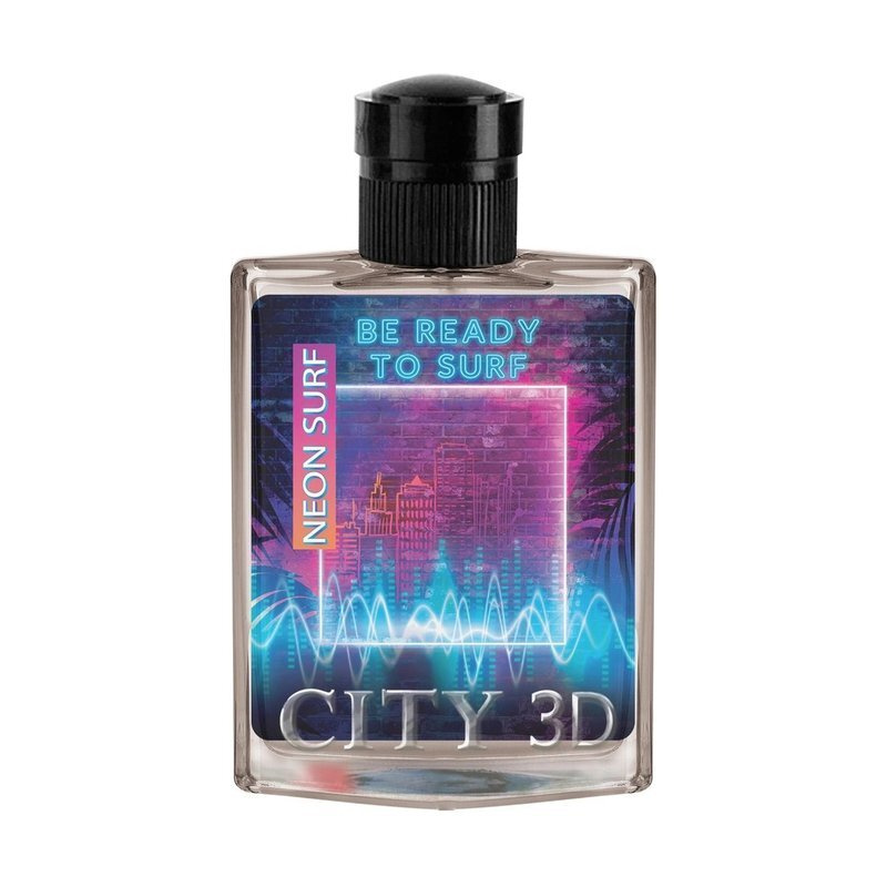 City Parfum Туалетная вода КЛАС-ТРЕЙДИНГ City 3D Neon Surf men 90ml edt 90 мл  #1