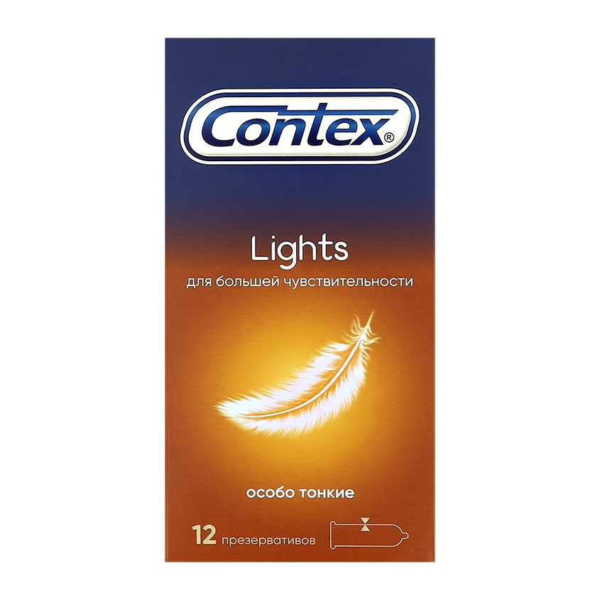 CONTEX Презервативы  Lights (особо тонкие) 12 шт #1