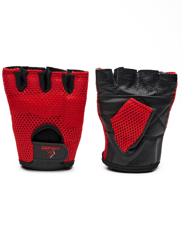 Перчатки для фитнеса Kango WGL-071 Black/Red #1