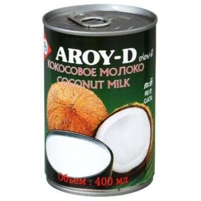 Кокосовое молоко Aroy-D, жестяная банка, 400 мл #1