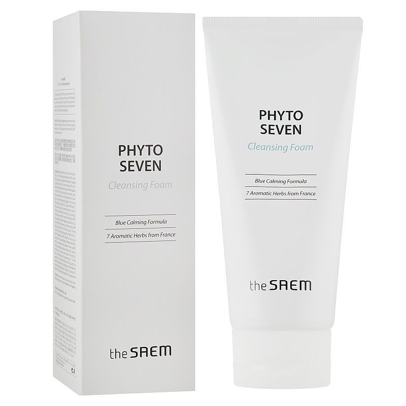 THE SAEM Пенка д/лица PHYTO SEVEN Cleansing Foam 150мл #1