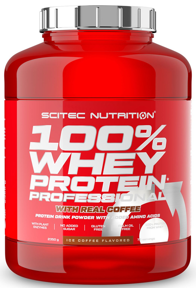 Протеин сывороточный Scitec Nutrition 100% Whey Protein Professional 2350 г холодный кофе  #1