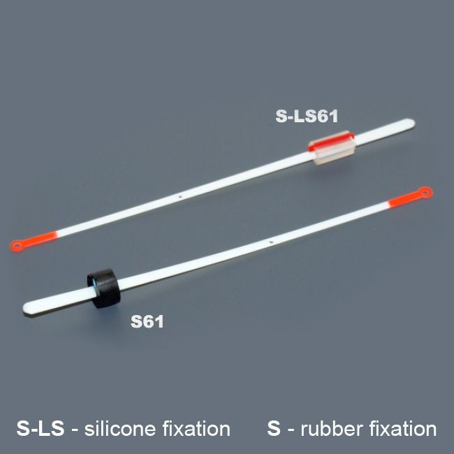 Кивок лавсановый на силиконе NOD S-LS61 (100 мм, жёсткость 0,25) (10 шт.)  #1