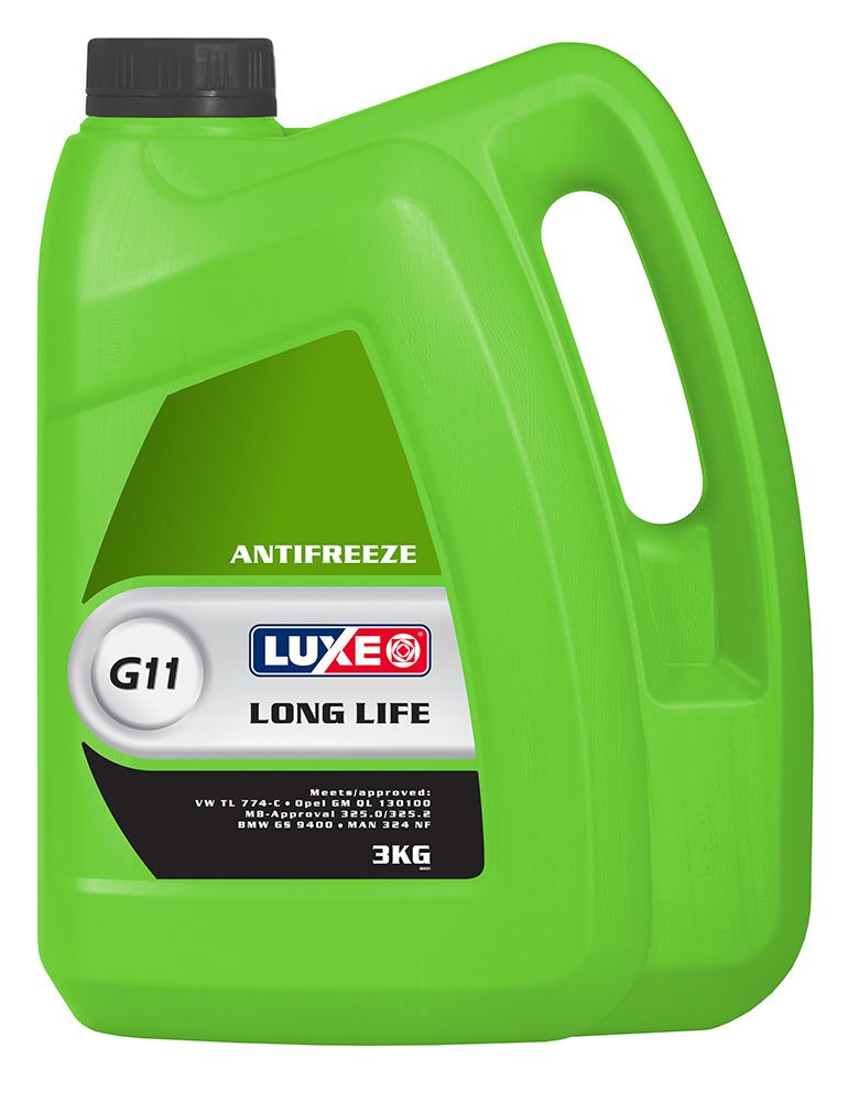 Антифриз зелёный G-11 LUXE GREEN LINE 3кг. #1