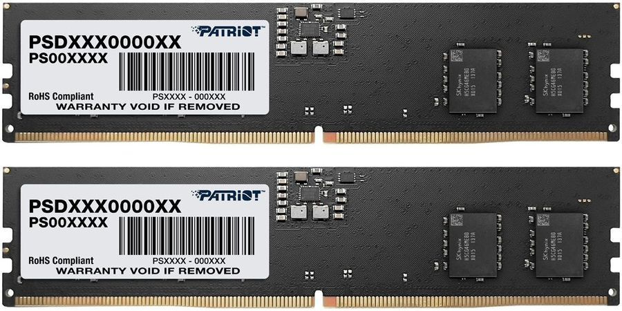 Patriot Memory Оперативная память Signature Line DDR5 4800 МГц 2x16 ГБ (PSD532G4800K)  #1