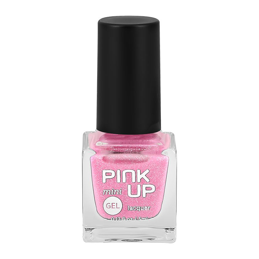 Лак для ногтей PINK UP MINI GEL с эффектом геля тон 71 5 мл #1