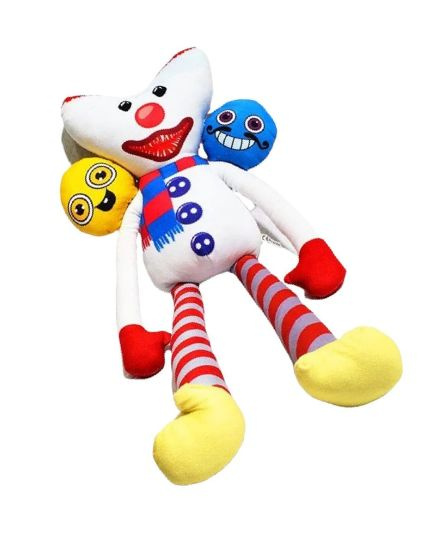 Гаагский Вагги Хаги Ваги Huggy Wuggy клоун Белая мягкая кукла poppy playtime  #1