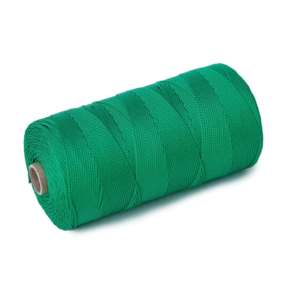 Шнур плетеный СТАНДАРТ, 1,2 мм, 500 м, зеленый #1