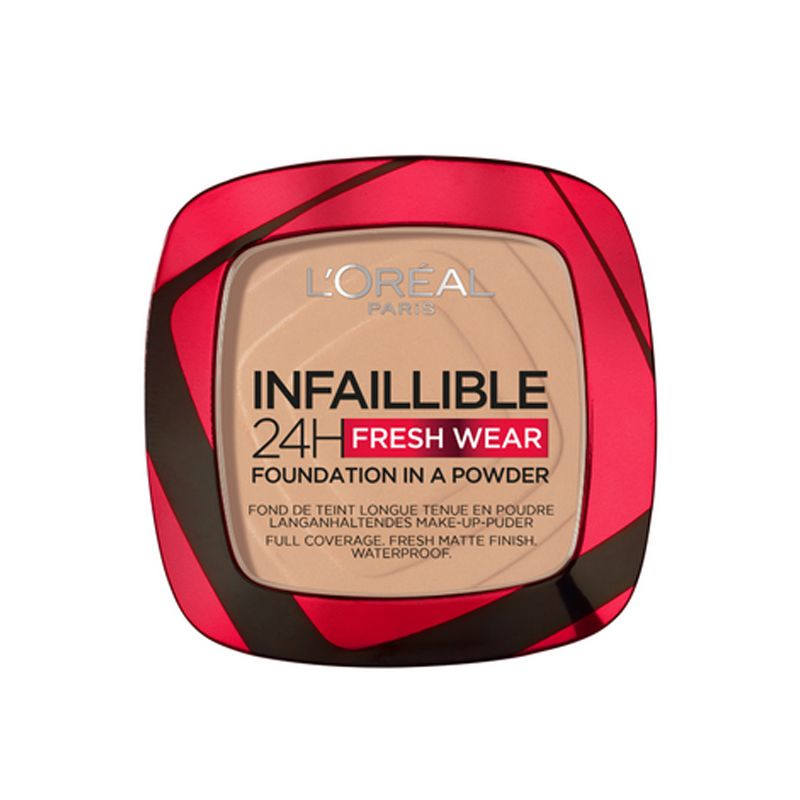 L'Oreal Paris Пудра для лица "Infaillible Fresh Wear 24H" т.120, 9 г #1