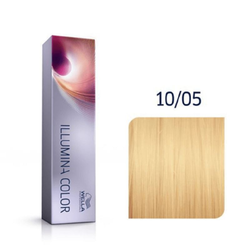 Wella Professionals Illumina Color Профессиональная стойкая крем-краска для волос 10/05 яркий блонд натуральный #1