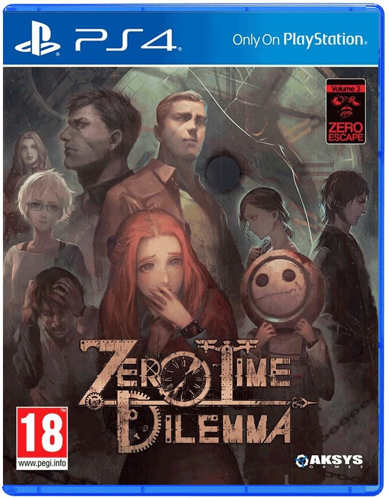 Игра Zero Escape: Zero Time Dilemma (PlayStation 4, Английская версия) #1