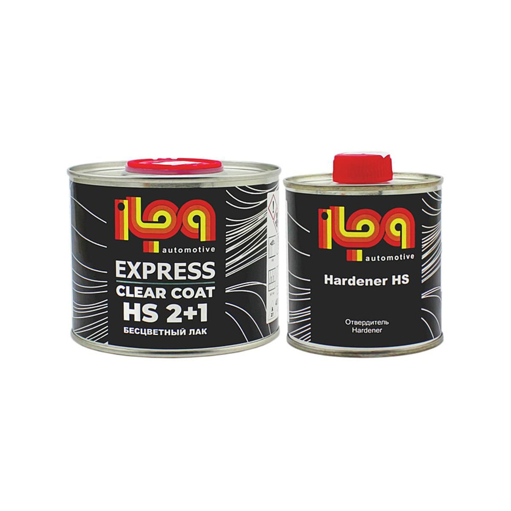 ILPA Express 2+1 НS Быстрый автомобильный лак 0,4 л. с отвердителем 0,2 л.  #1