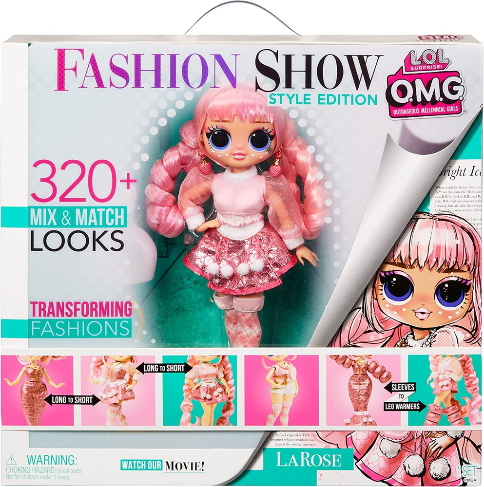 Кукла L.O.L. Surprise! OMG Fashion Show LaRose ОМГ Фэшн Шоу ЛаРоуз #1