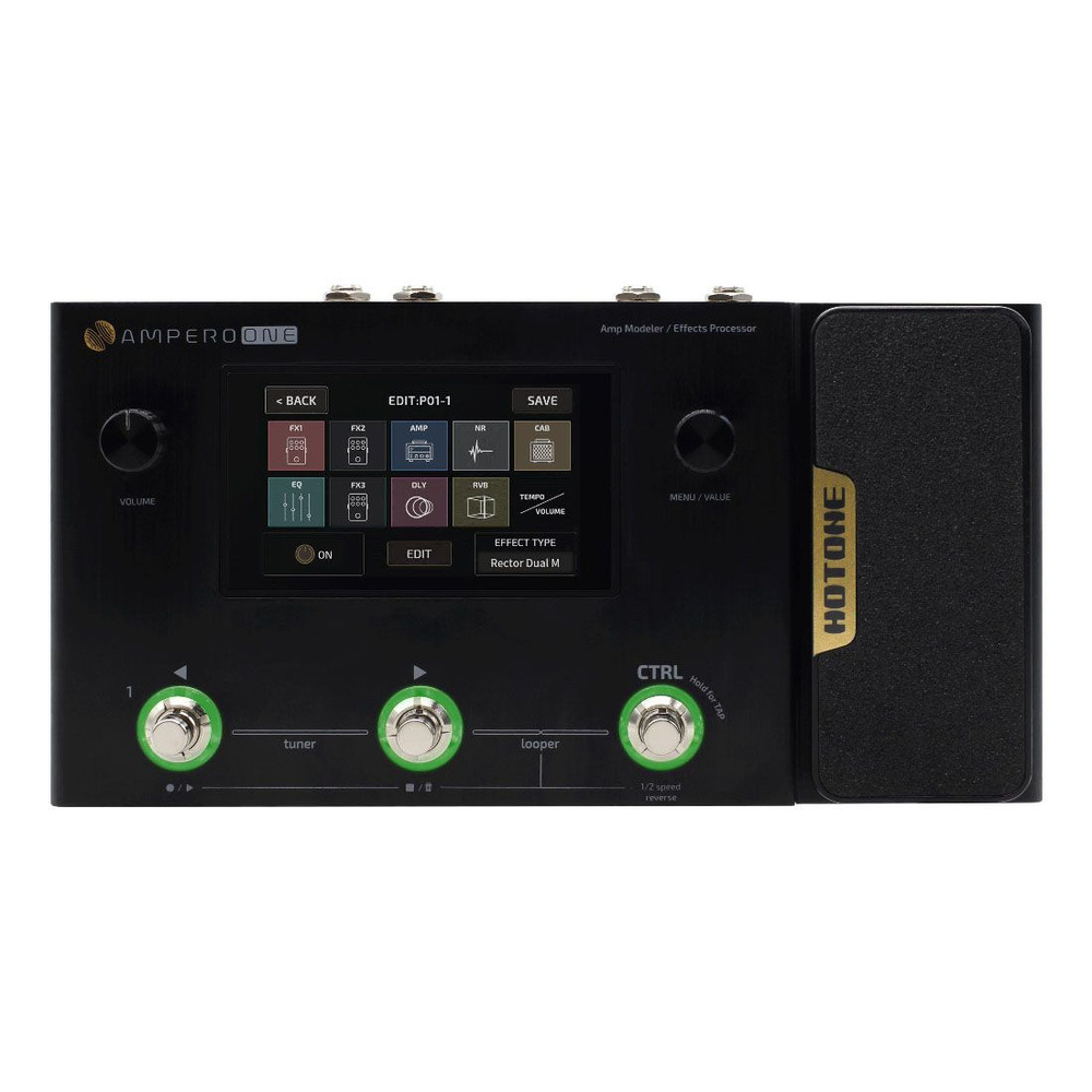 Гитарный процессор Hotone Ampero One Guitar Effects Processor #1