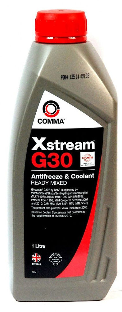 Антифриз готовый Comma Xstream G30, красный 1л #1
