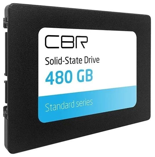 CBR 480 ГБ Внутренний SSD-диск Накопитель SSD 480Gb Standard (SSD-480GB-2.5-ST21) (SSD-480GB-2.5-ST21) #1