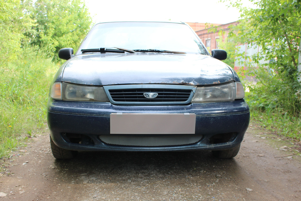 Защитная сетка радиатора хром Daewoo Nexia (1994-2008) / съемная ...
