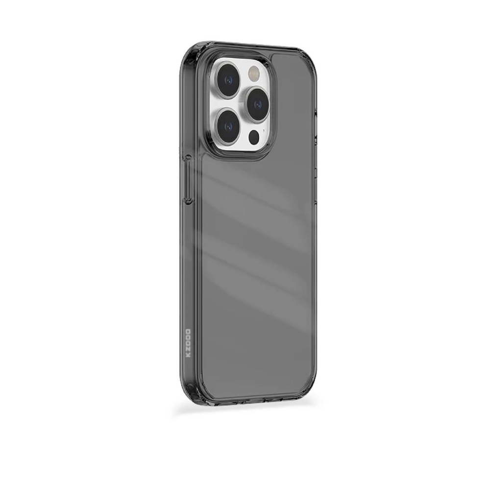 Прозрачный чехол KZDoo GUARDIAN для iPhone 14 Pro (6.1) Clear Case из  Поликарбоната с тонированный чёрный - купить с доставкой по выгодным ценам  в интернет-магазине OZON (814843755)