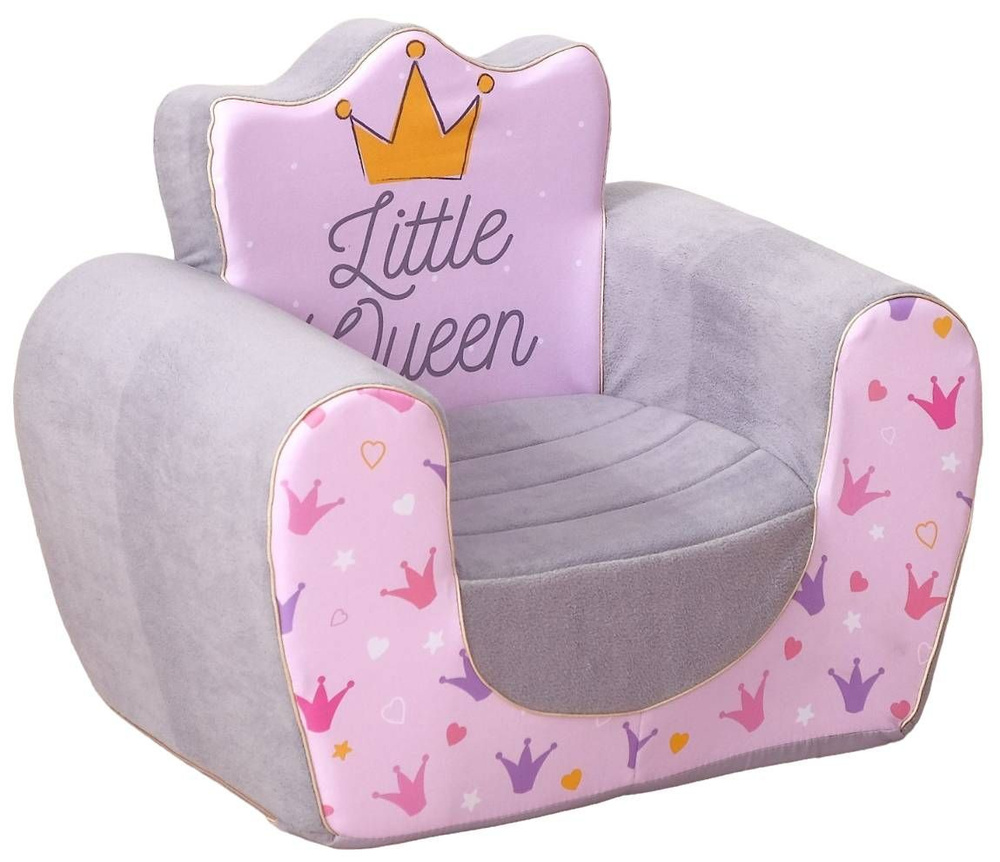Мягкая игрушка-кресло "Маленькая принцесса", мебель в детскую комнату  #1