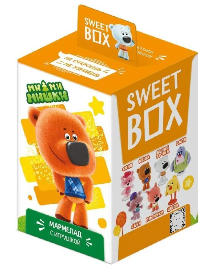 Sweet Box "Ми-ми-мишки" мармелад с игрушкой Свит бокс, 10 коробок по 10 г  #1