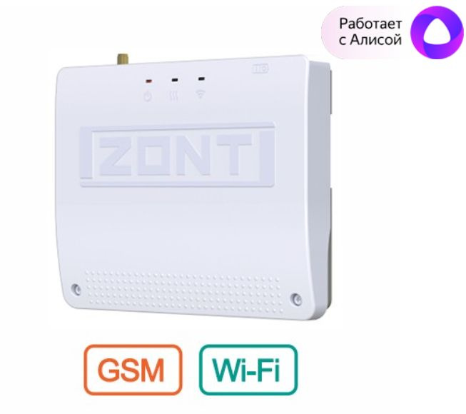 Контроллер умный дом отопительный ZONT SMART 2.0 GSM/GPRS/Wi-Fi для газовых и электрических котлов ML00004479 #1