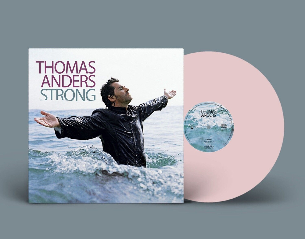 Виниловая пластинка THOMAS ANDERS - "Strong" (2010/2022) Pink Vinyl #1